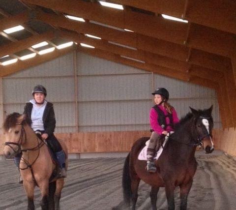 Image de activité poney pour cavaliers de 7 à 12 ans débutants